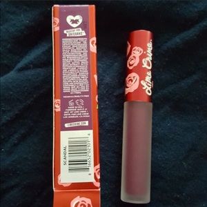 Lime Crime Velvetines in Shade Scandal